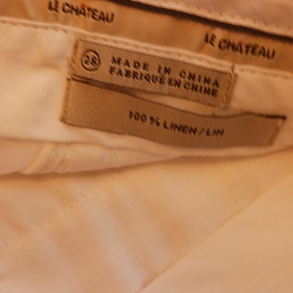 Le Chateau linen pants - Picture 5 of 11
